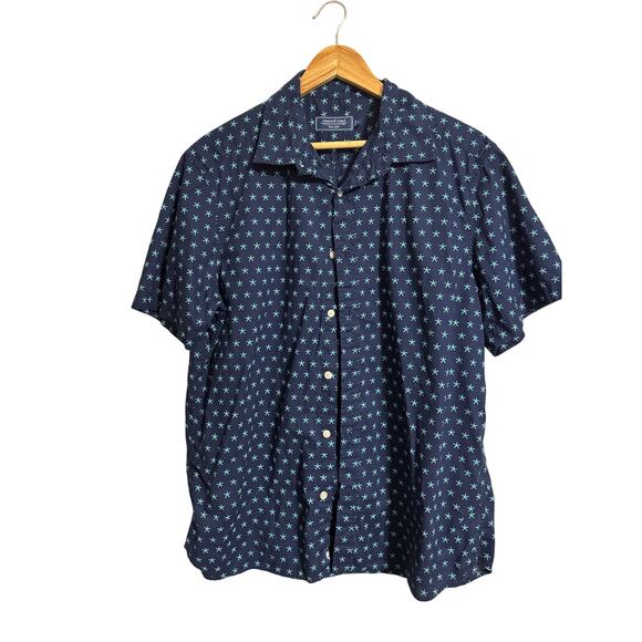 Vineyard Vines Starfish Button Down Large - Picture 1 of 5